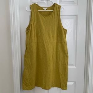 J Jill Green Knit Dress